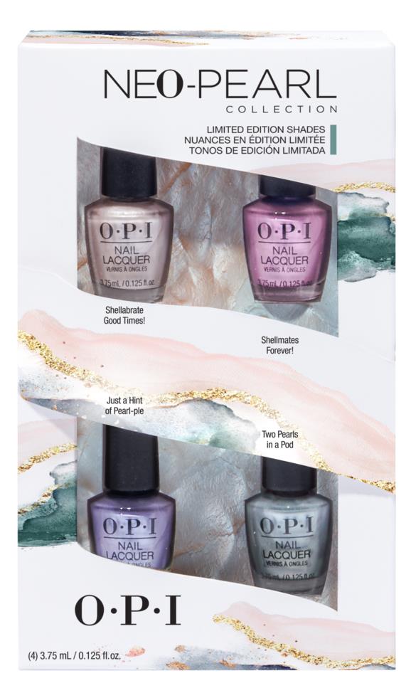 OPI Neo-pearl Collection Nail Lacquer Neo-pearl mini 4-pack
