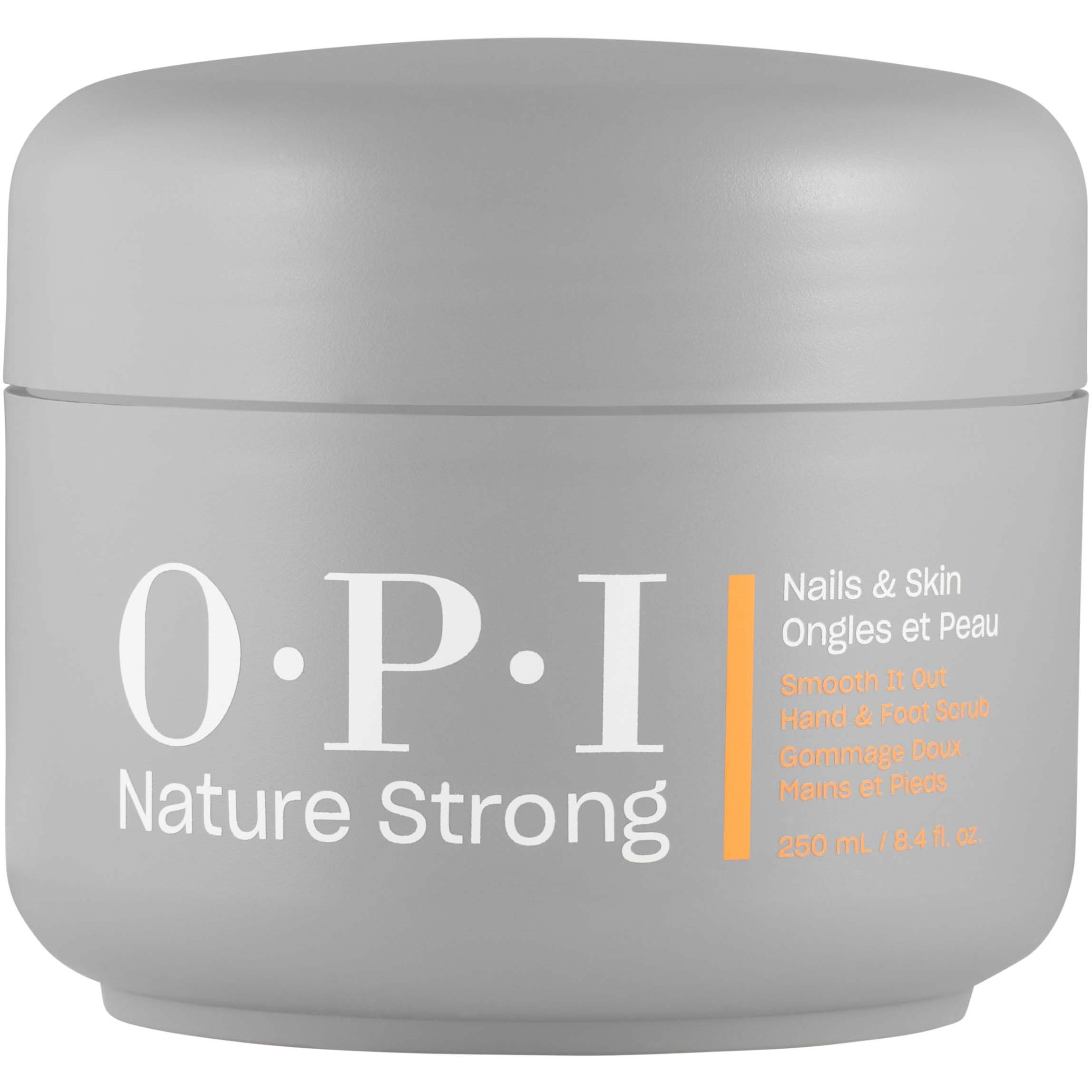 OPI Nature Strong Smooth It Out Foot Scrub 250 ml billede