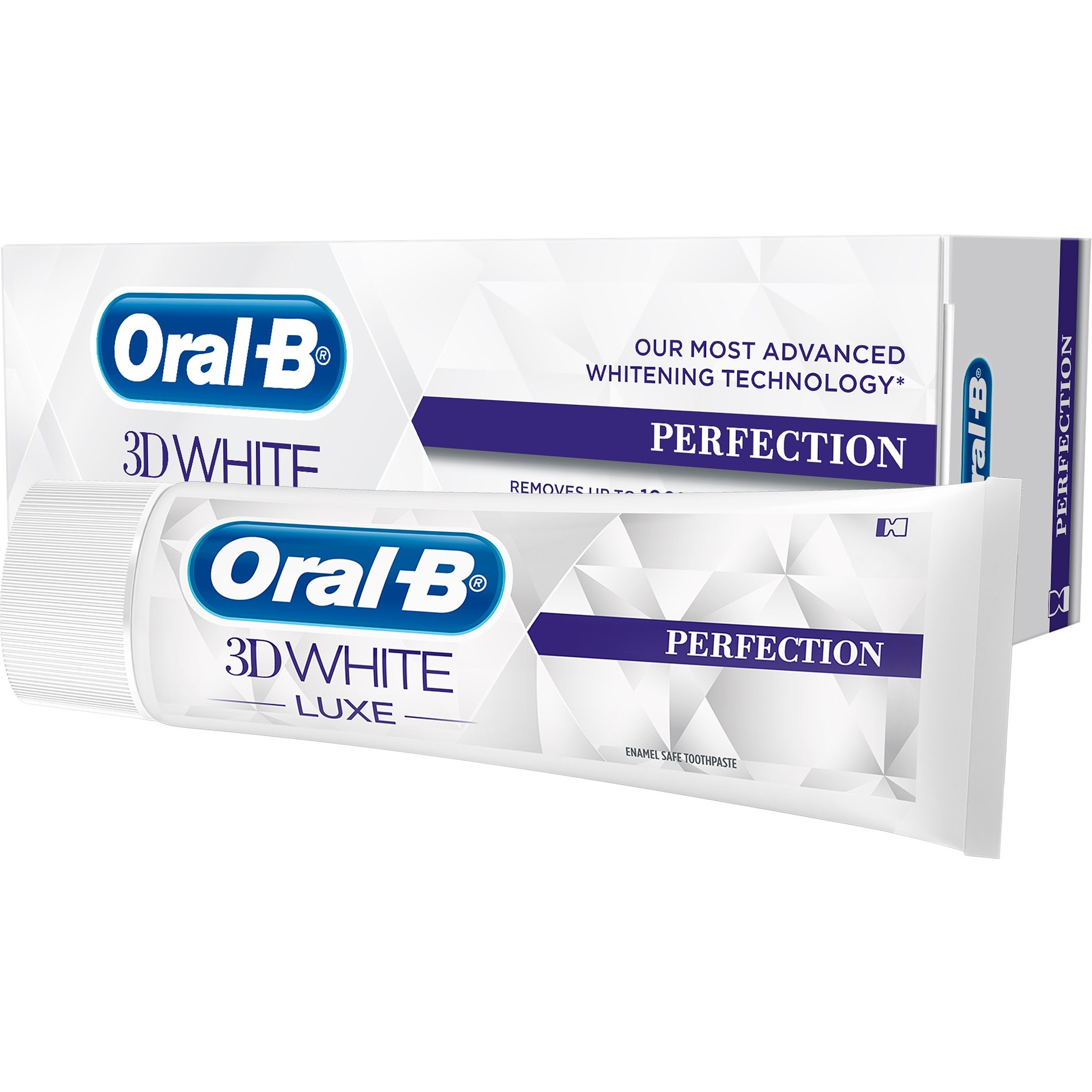 Läs mer om Oral B Oral-B 3D White Luxe Perfection tandkräm 75 ml