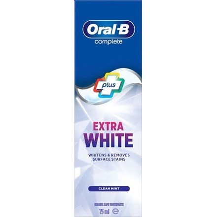 Läs mer om Oral B Complete Extra White Clean Mint 75 ml
