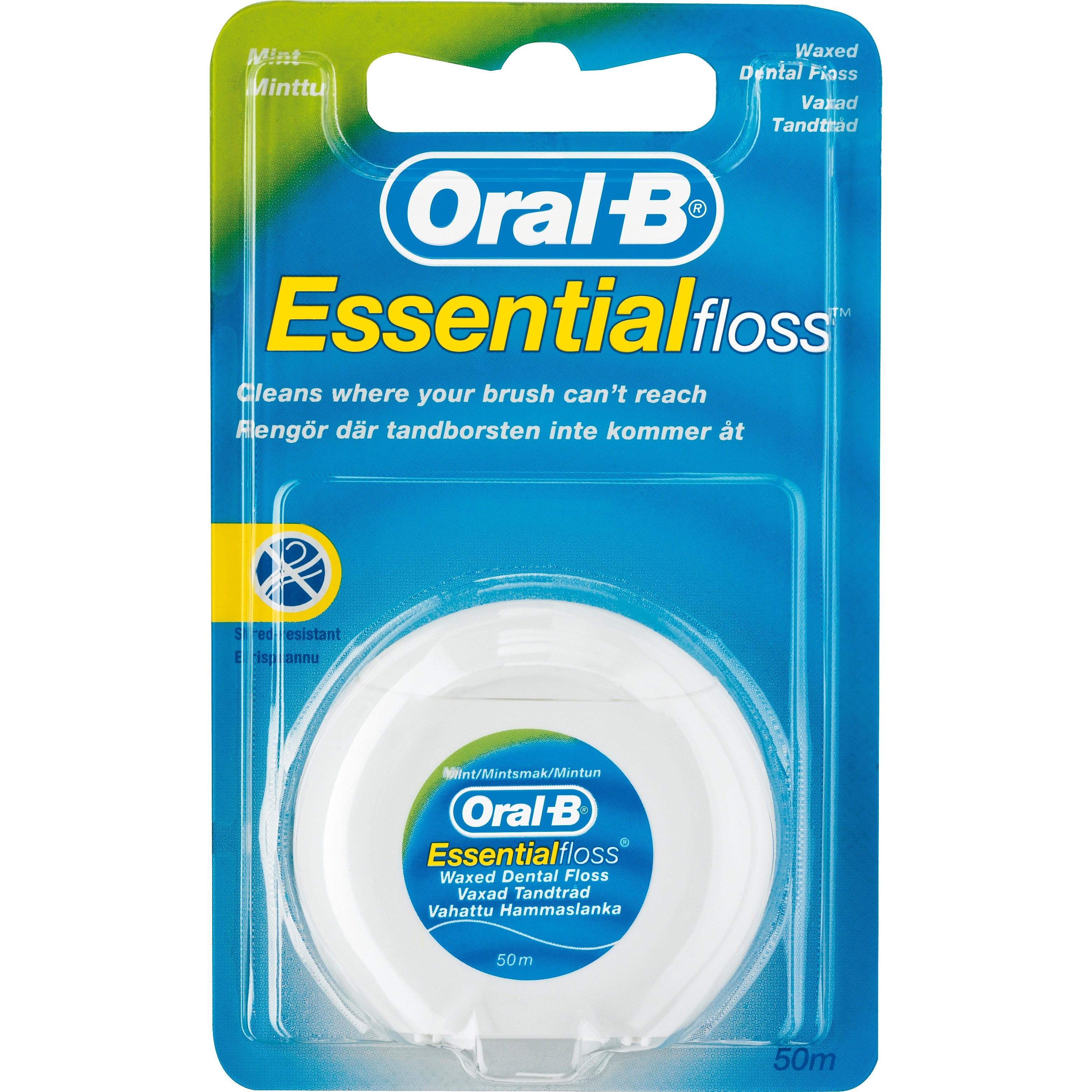 Oral-B Essential Floss (U) dental floss mint 50m