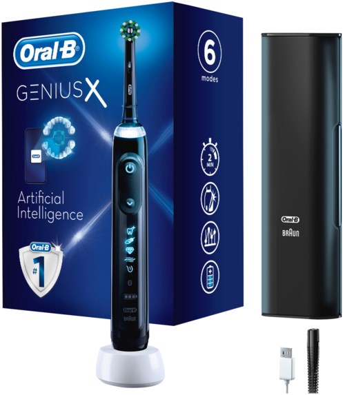 Oral B Genius X Electric Toothbrush + Travel case