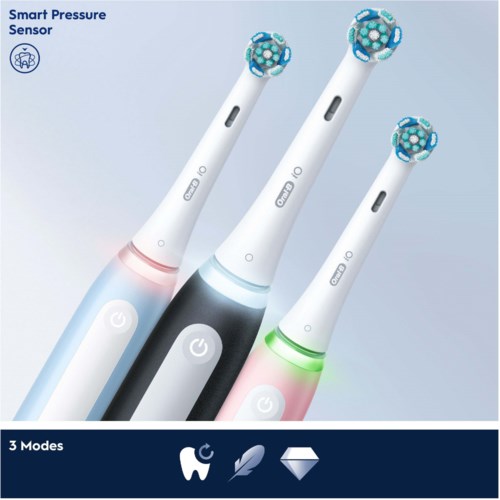 【３つセット】Oral−B IORBCB-3EL BLACK Szczoteczka Magnetyczna Oral-B iO Series 3 Czarny Matowy
