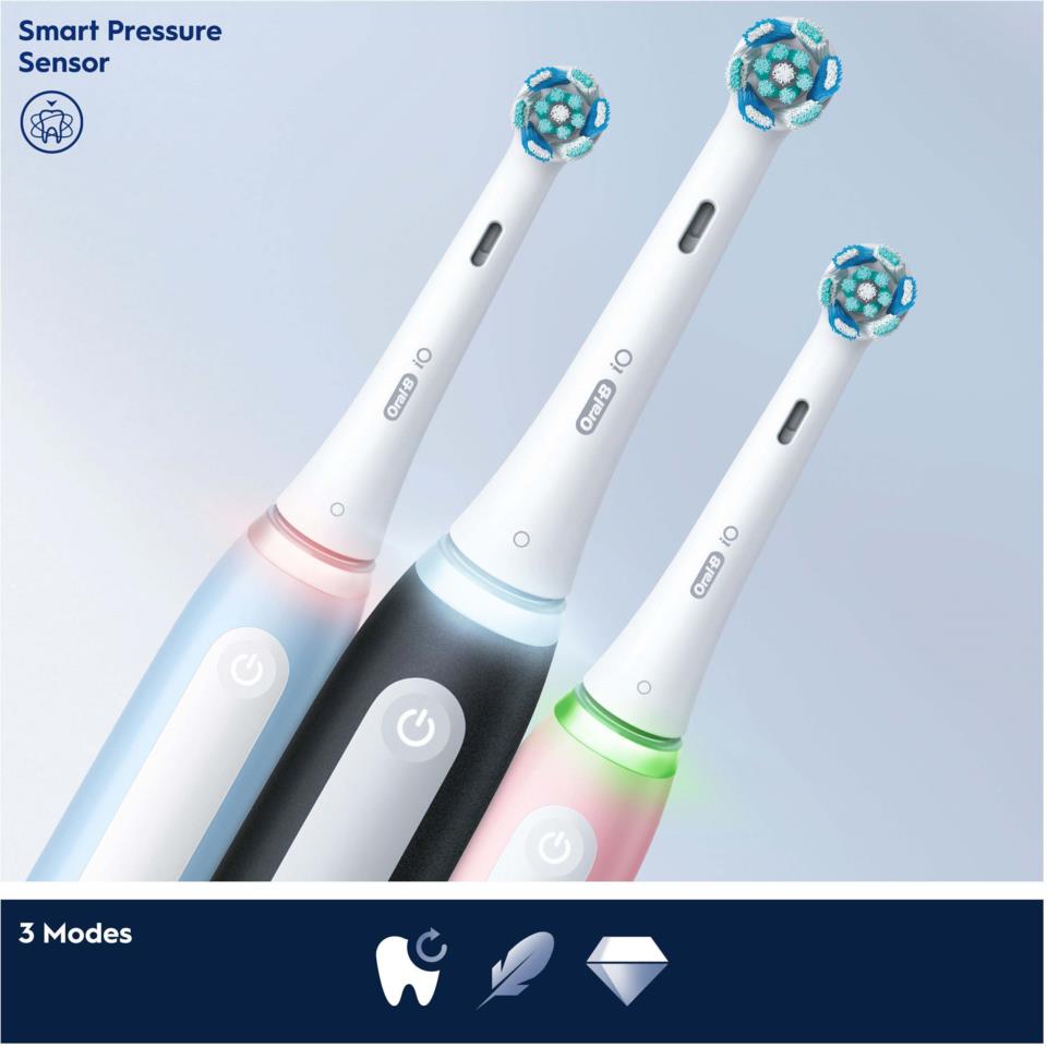 Oral-B iO 3S Black Electric Toothbrush Designed By Braun