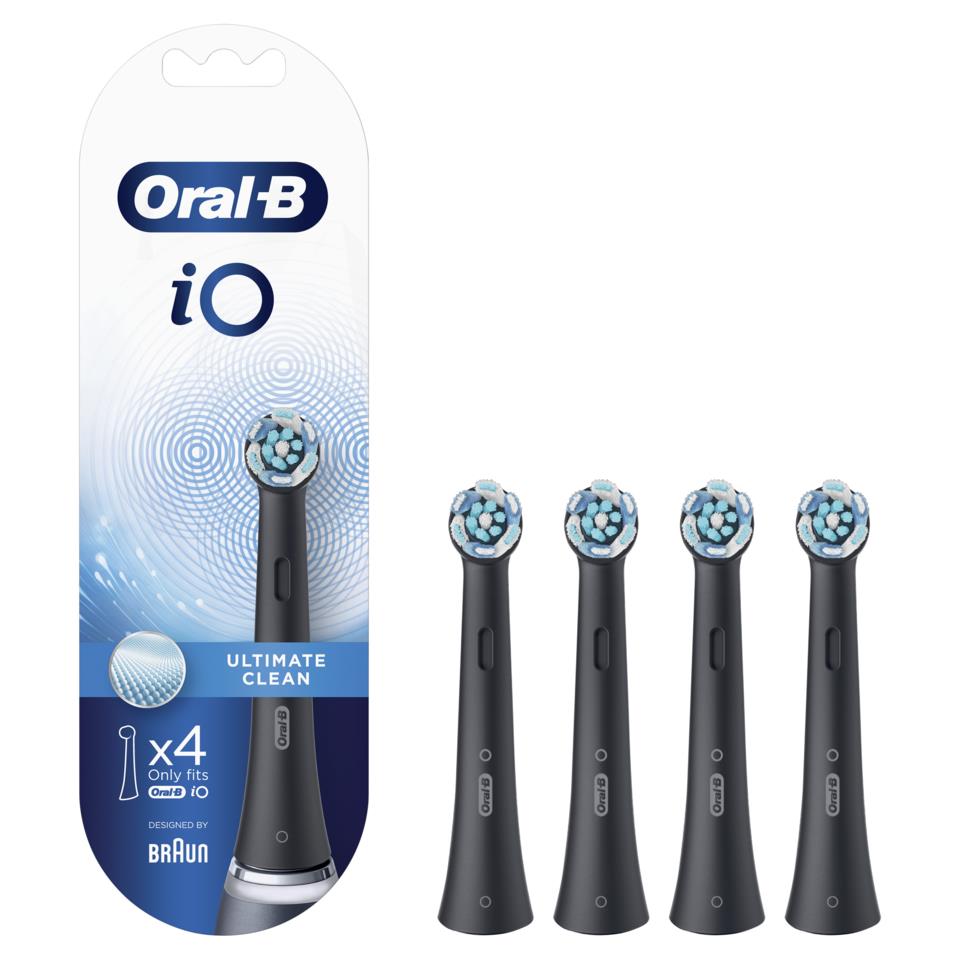 Oral-B iO Ultimate Clean Black 4 pcs
