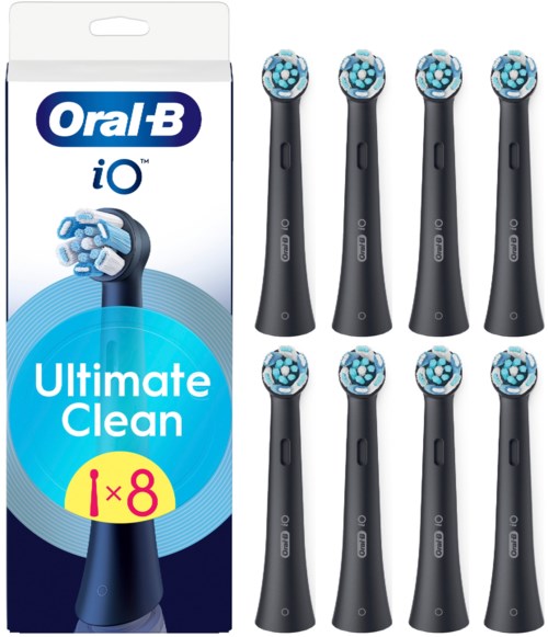 Oral B iO Ultimate Clean Toothbrush Heads Black
