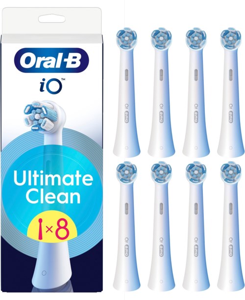 Oral B iO Ultimate Clean Toothbrush Heads White