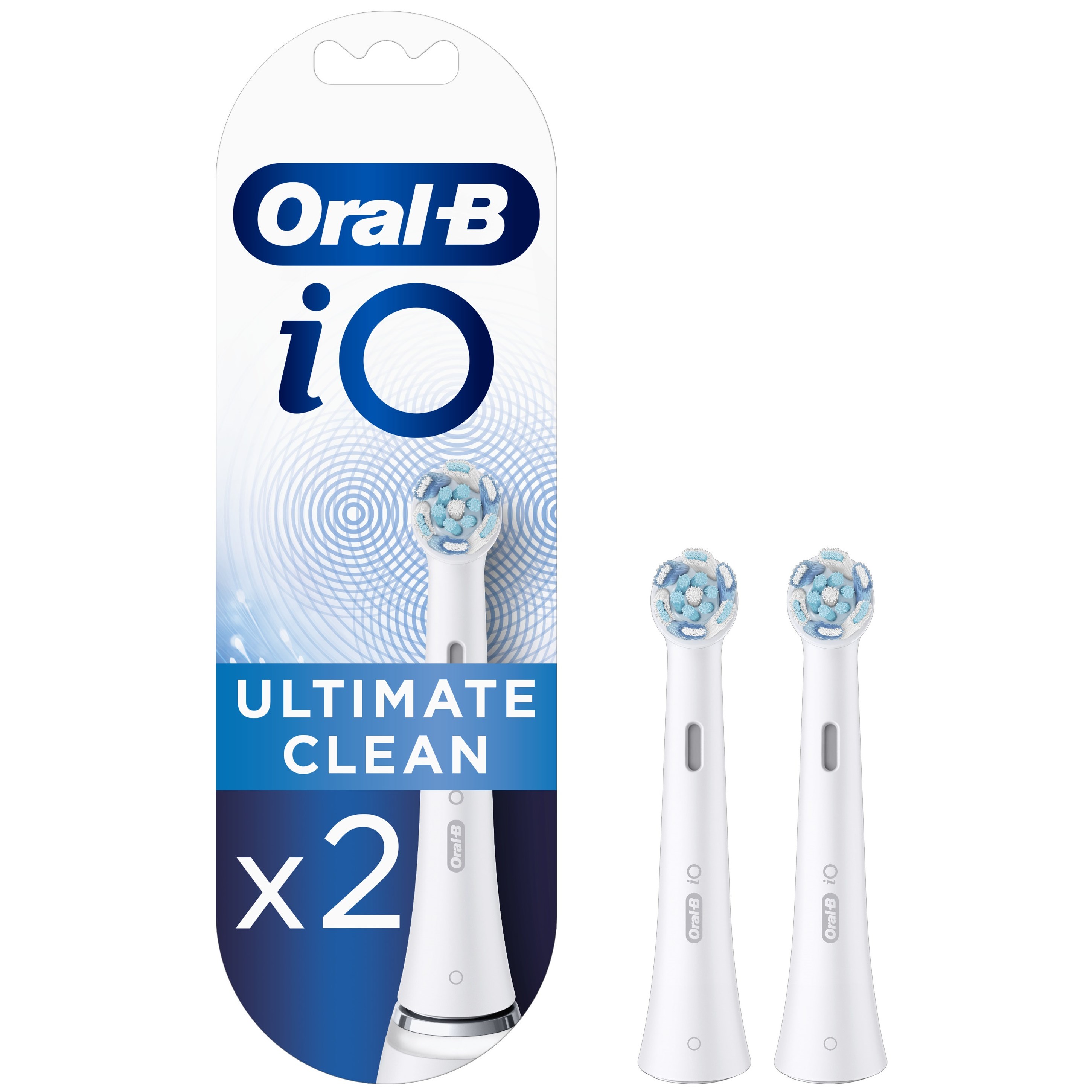 Läs mer om Oral B iO Ultimate Clean 2 pcs White