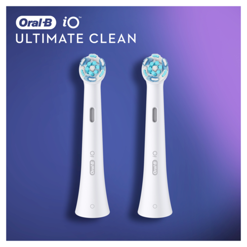 Oral B iO Ultimate Clean 2 pcs White