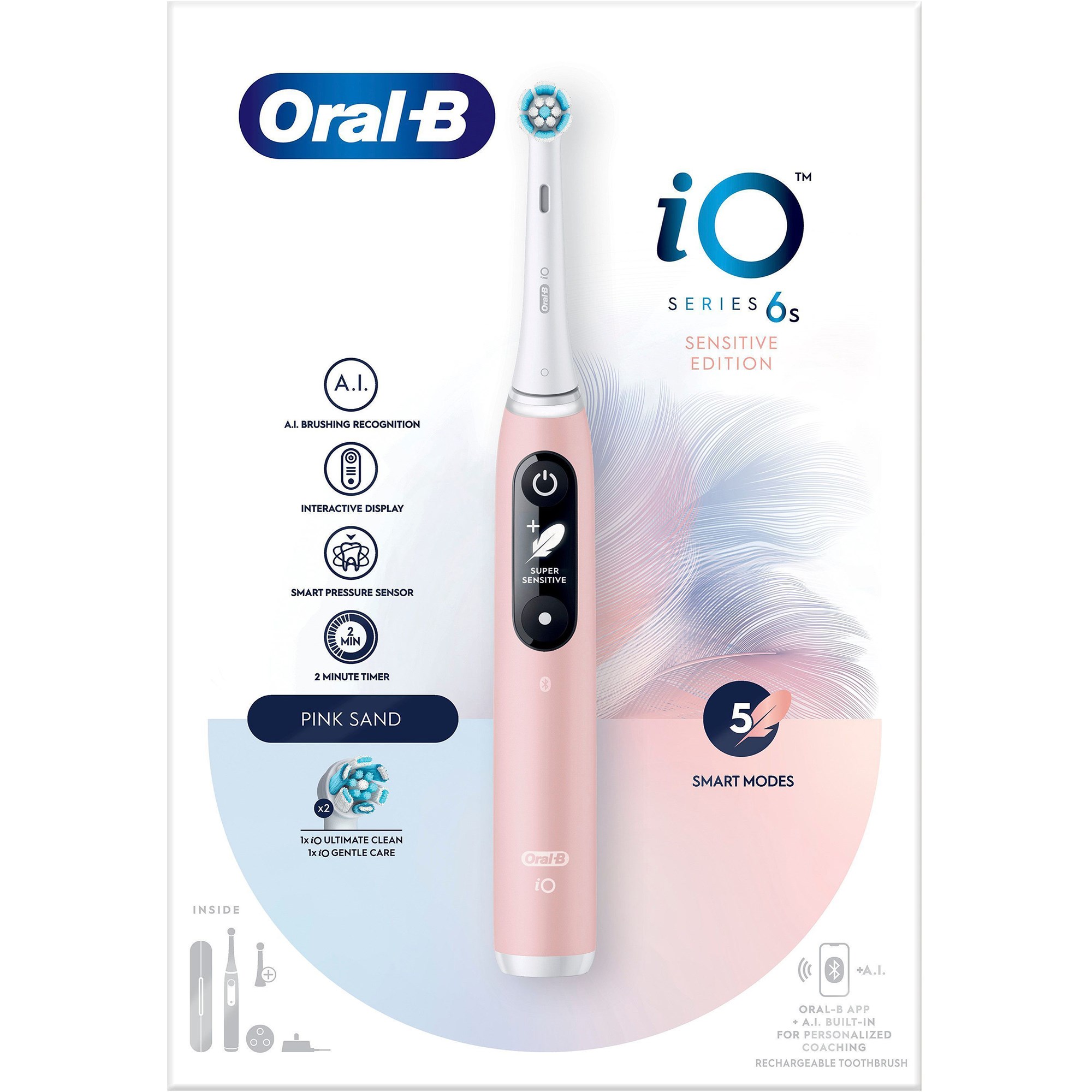 Oral B iO6S Pink Sand Sensitive (obrázok 9)