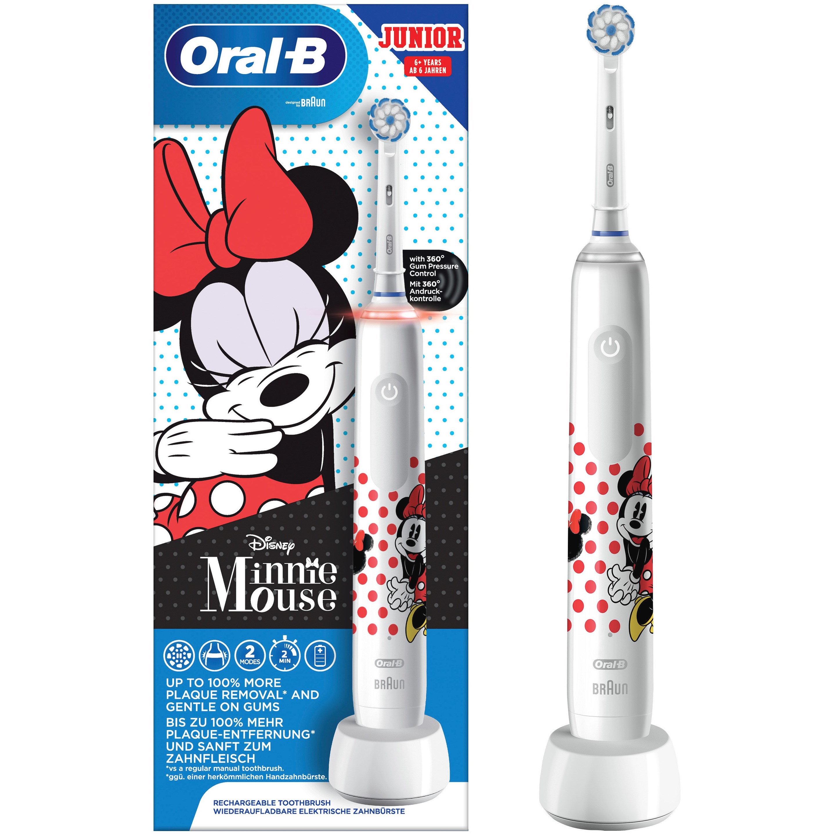 Oral B Junior Electric Toothbrush Designed By Braun