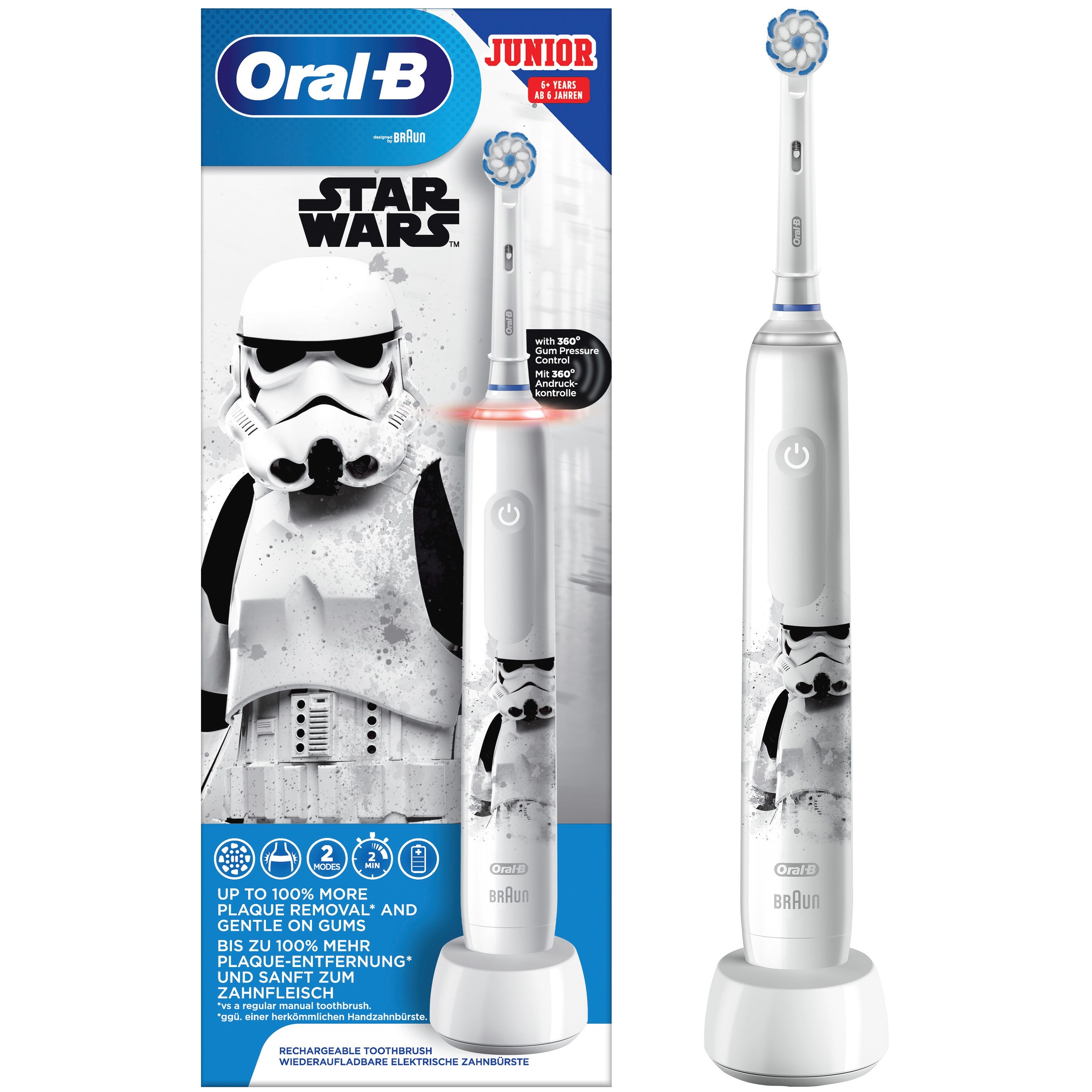 Oral B Junior Electric Toothbrush Designed By Braun