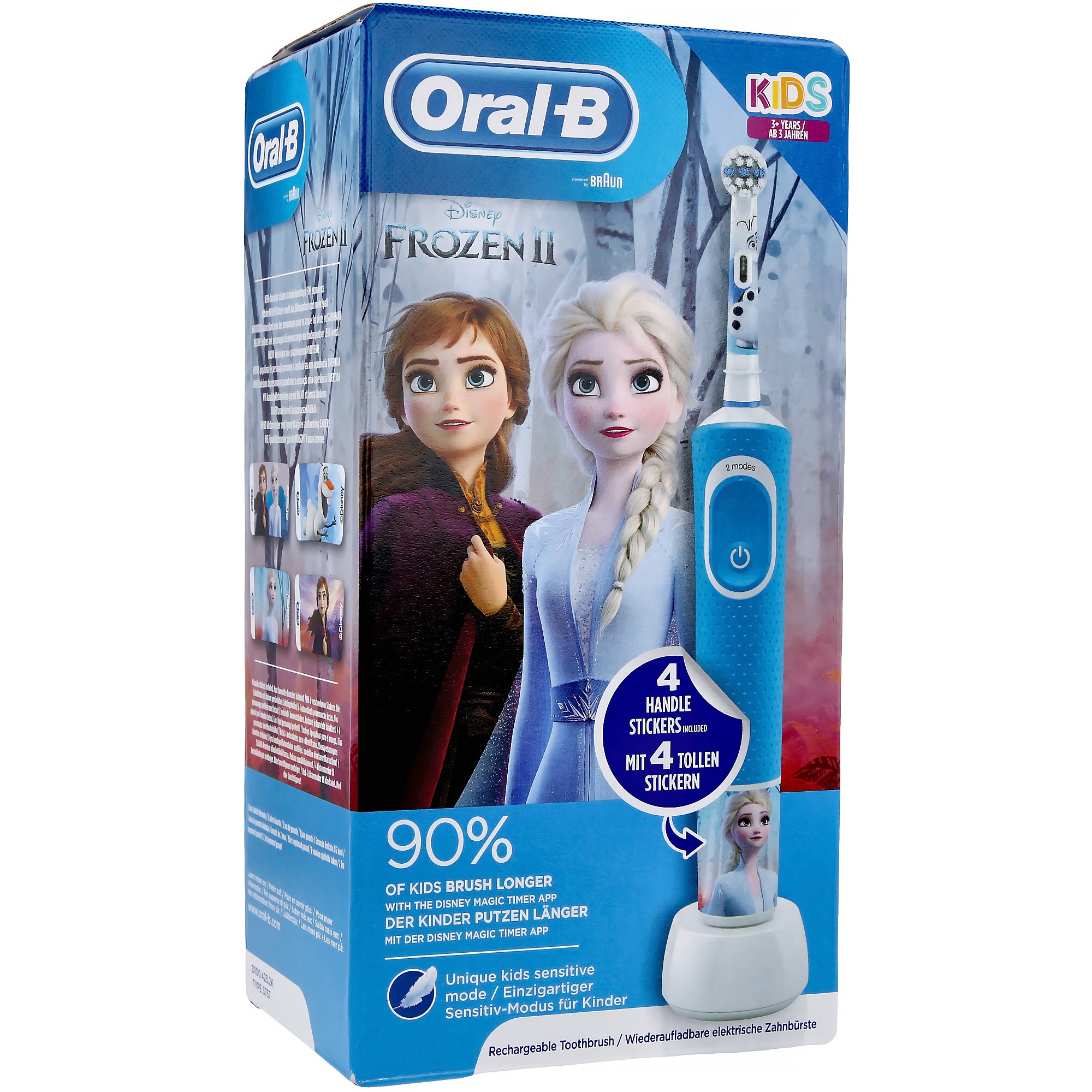 Oral B Kids Frozen 3+ år Eltandborste Box