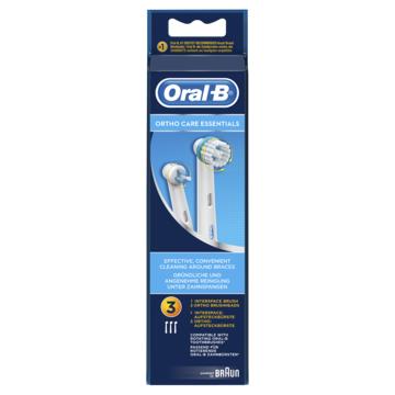 Oral B Ortho Essentials Sæt Børstehoveder 3-Pak 