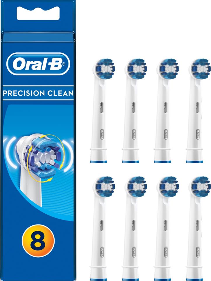 Oral-B Precision Clean Borsthuvud till Eltandborste 8 p