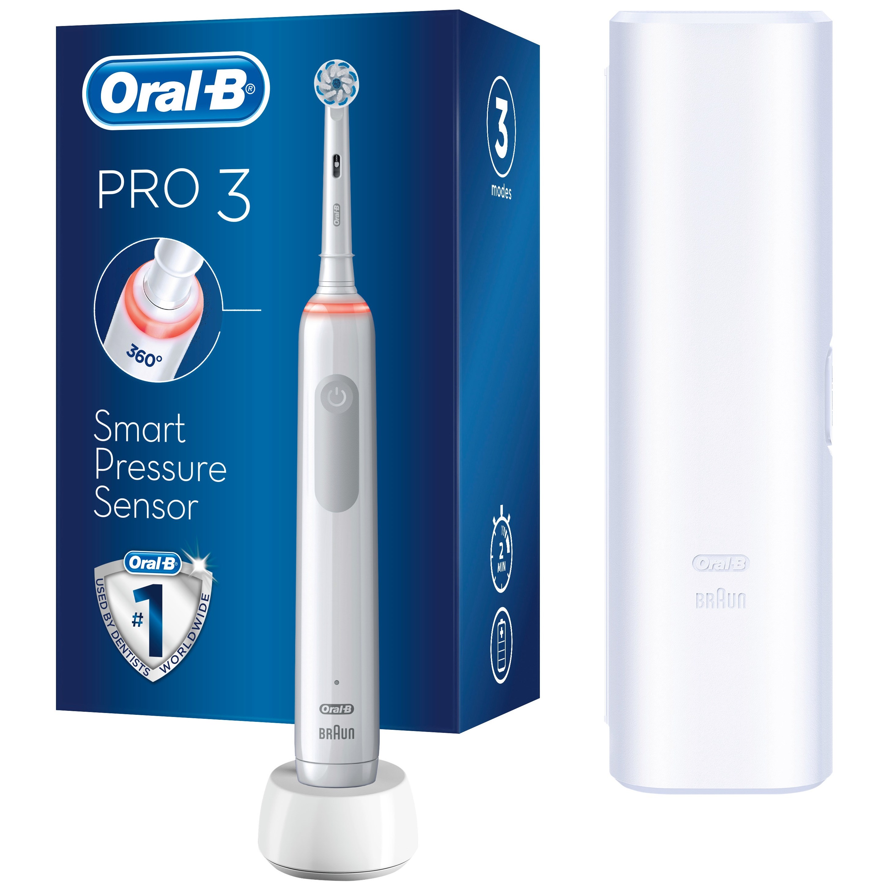 Oral B 3500 - Electric Toothbrush Designed By Braun