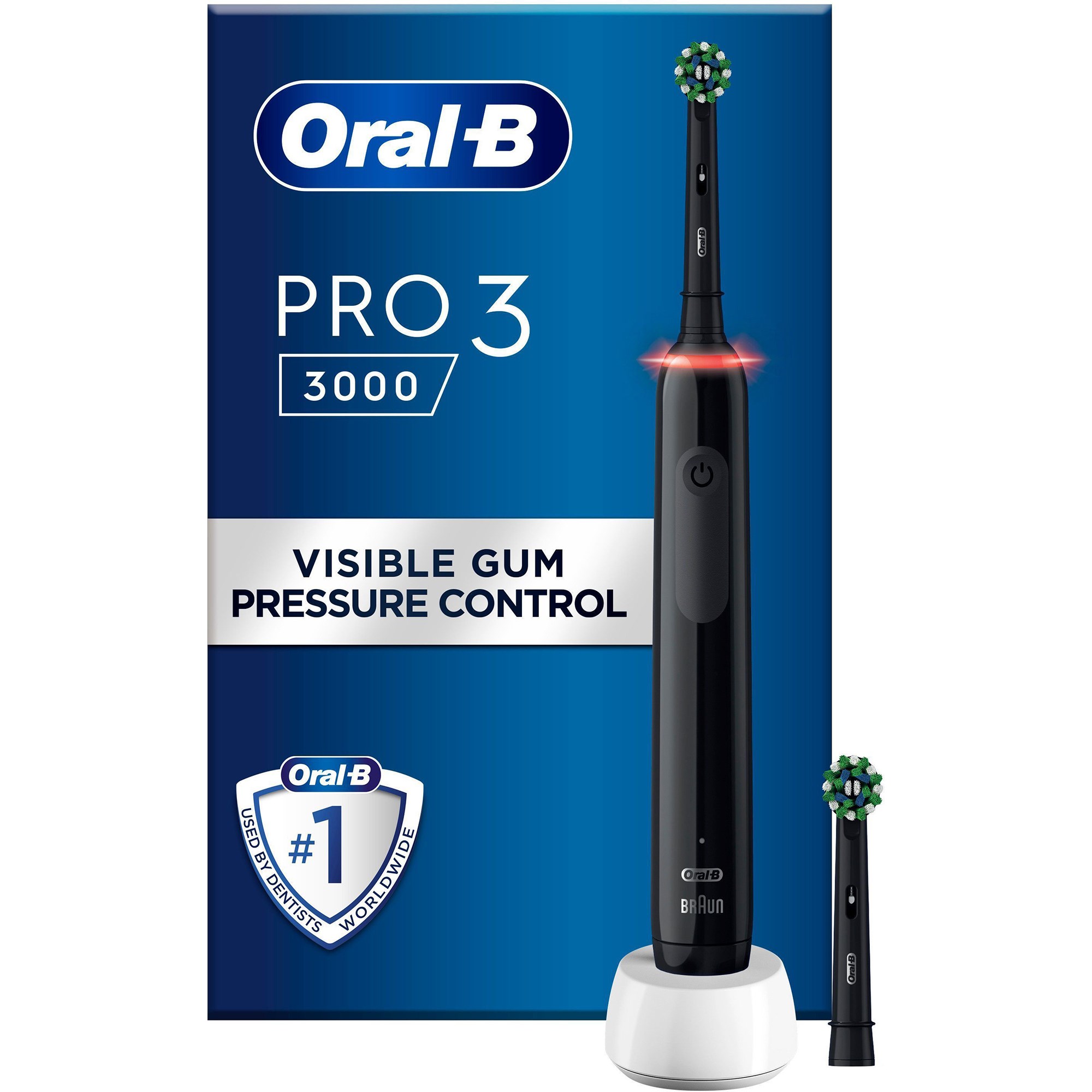 Läs mer om Oral B Pro 3 3000 CA Black Edition