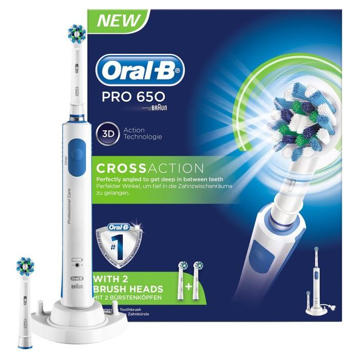 oral b pro 650 cross action