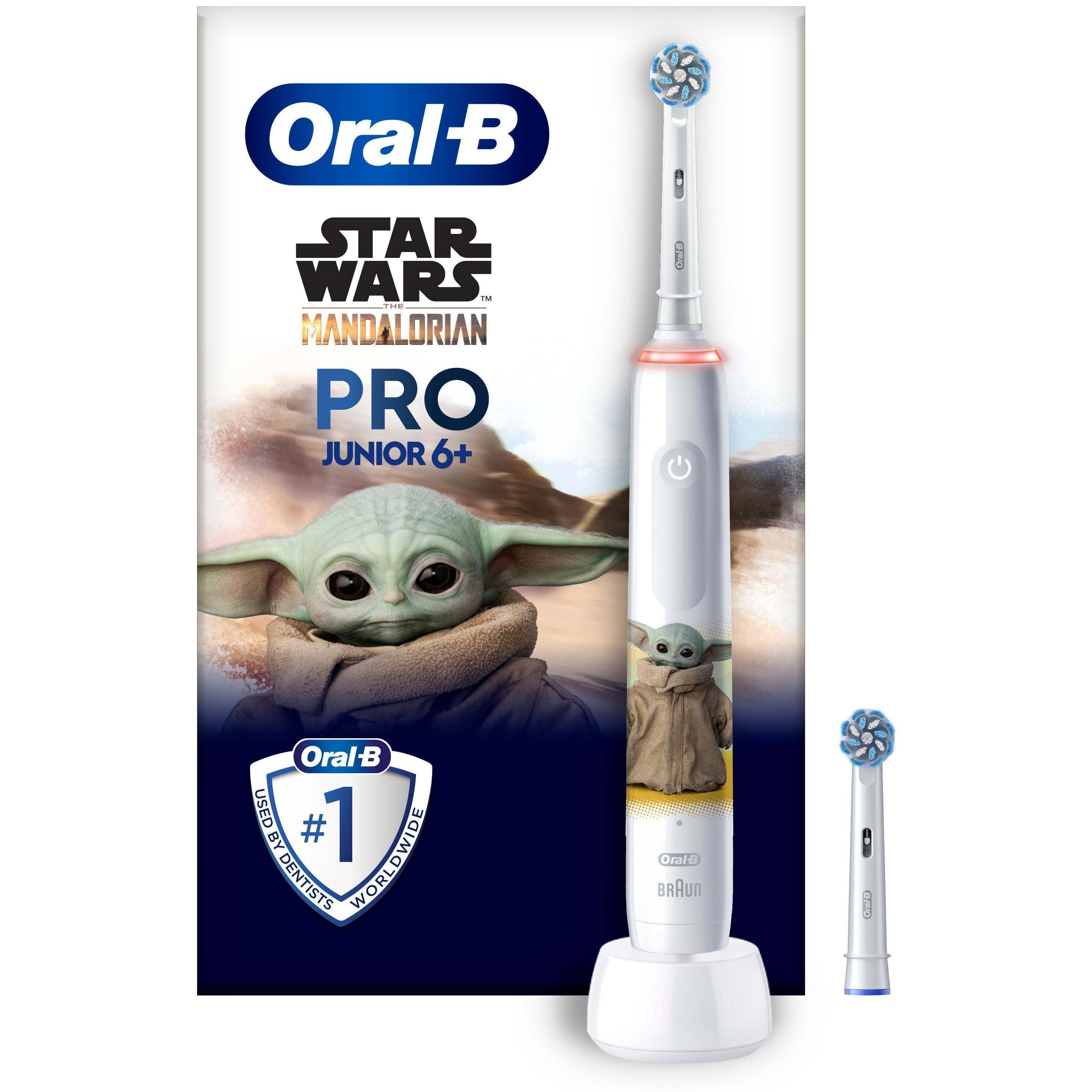 Läs mer om Oral B Pro Junior Star Wars Electric Toothbrush For Ages 6+