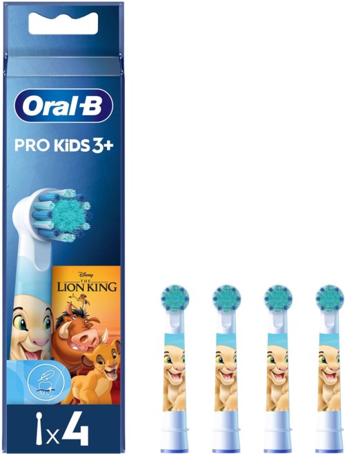 Oral B Pro Kids Toothbrush Heads Disney Lion King 4 st