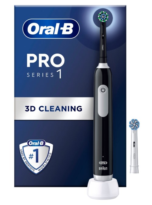 Oral B Pro Series 1 Electric Toothbrush Black Black