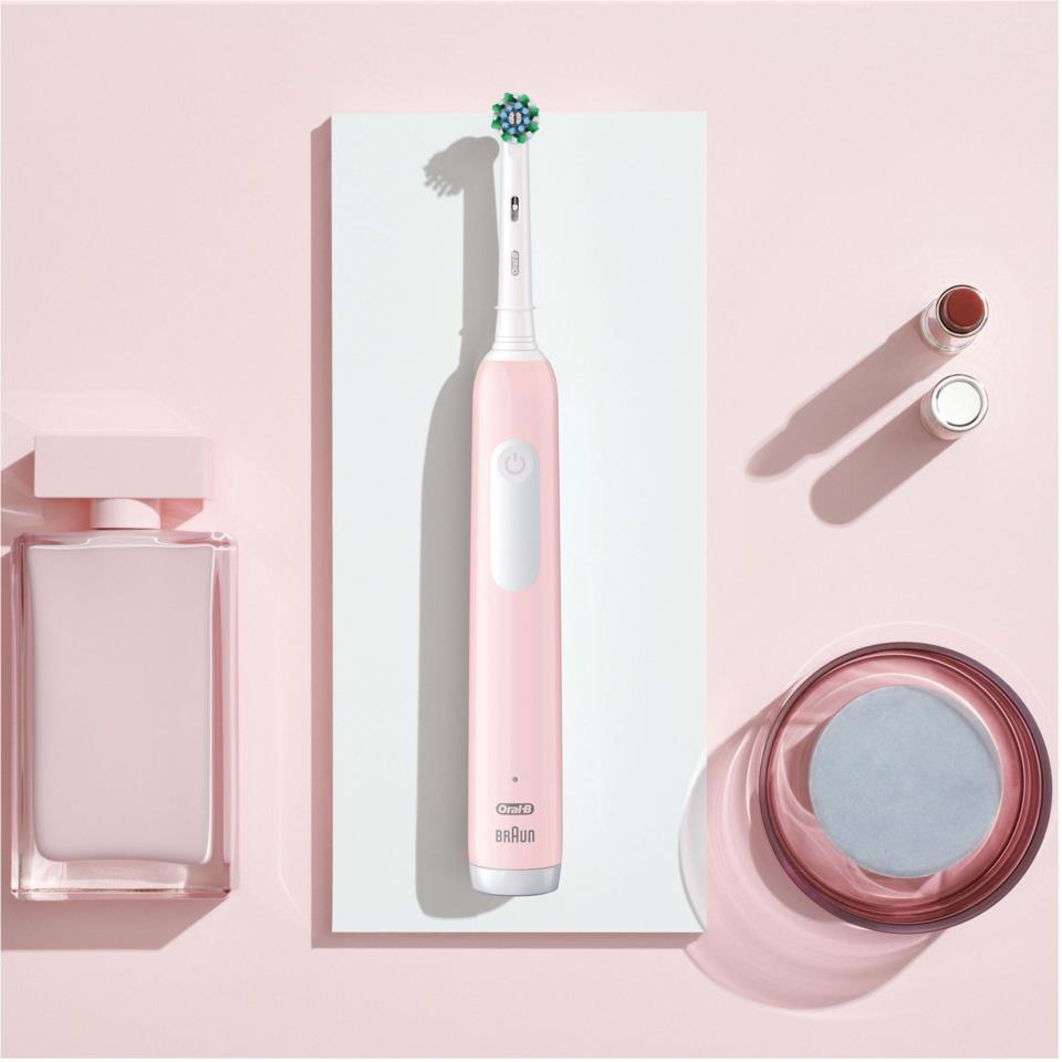 Oral-B Pro Series 1 Pink Electric Toothbrush Designed By Braun