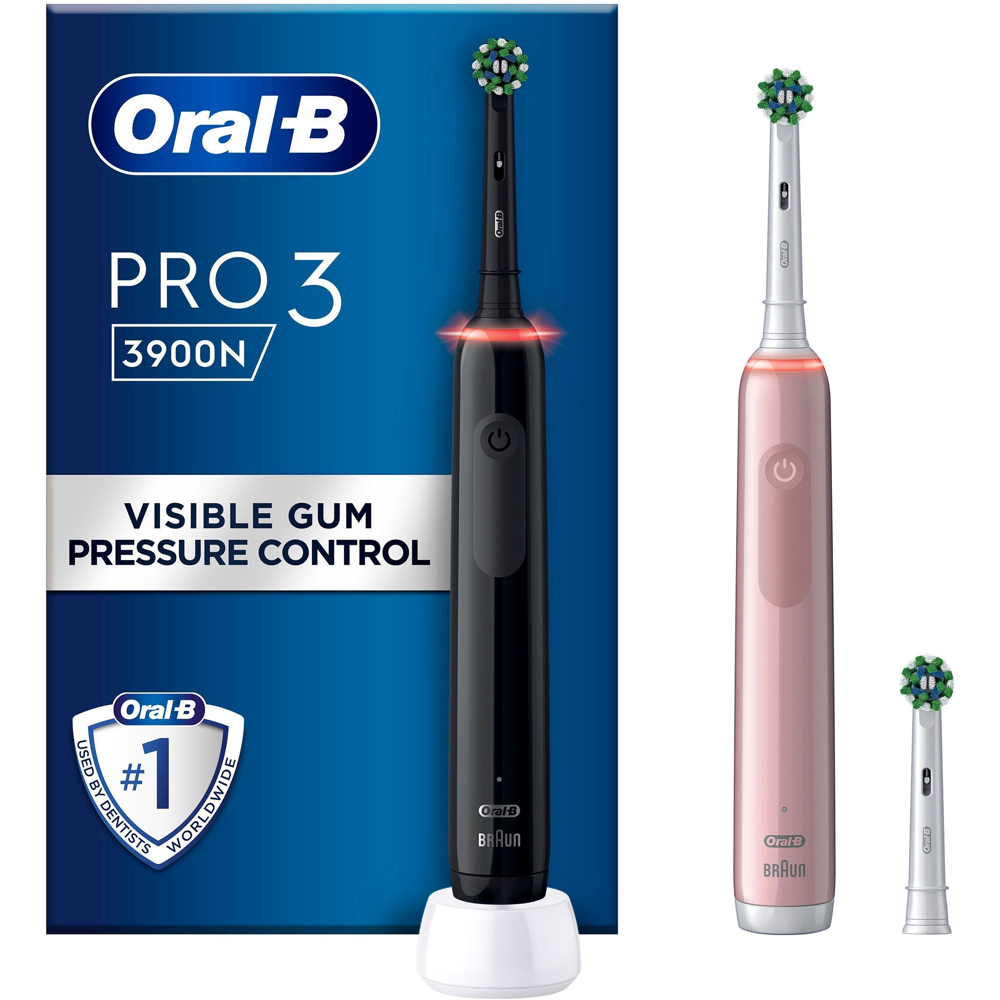 Läs mer om Oral B Pro3 3900N Black + Pink