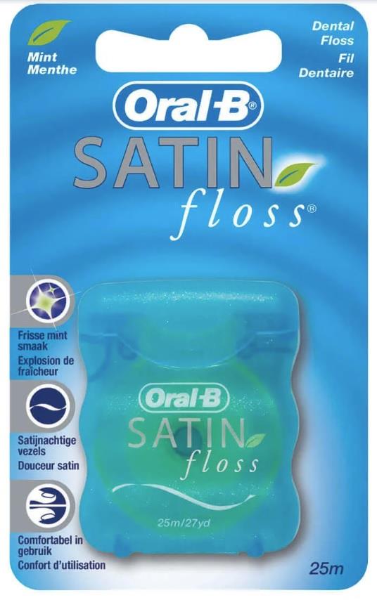 Oral B Satin Tape Tandtråd 25m