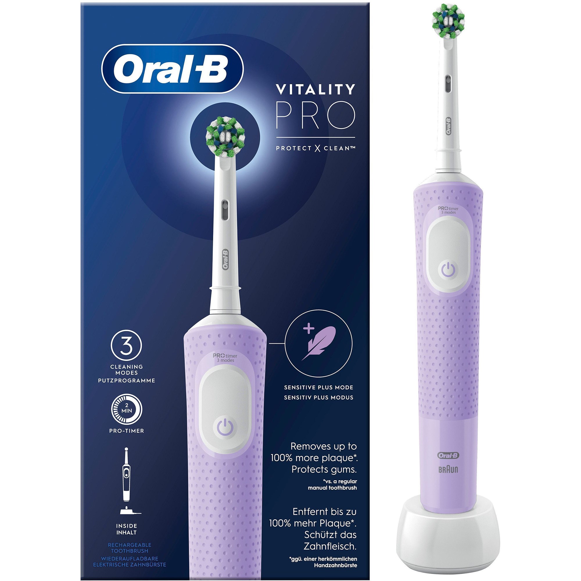Läs mer om Oral B Vitality Pro Lilac