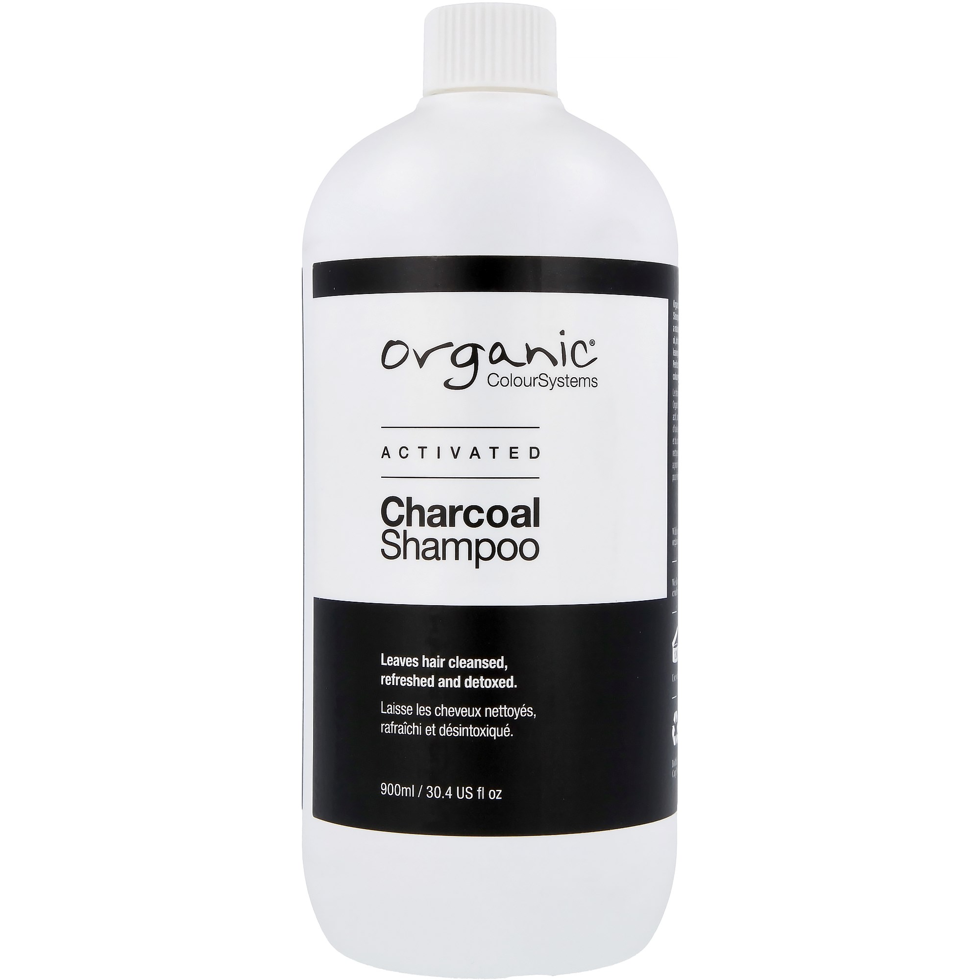 Bilde av Organic Activated Charcoal Shampoo 900 Ml