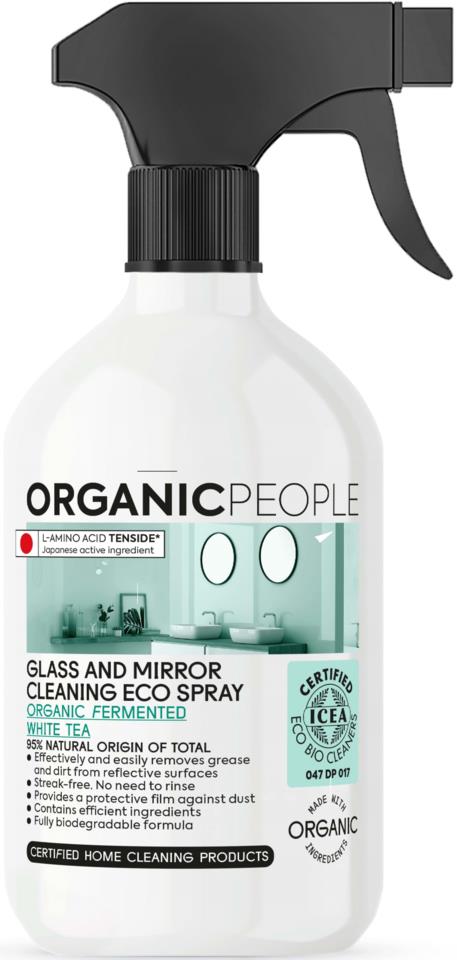 Organic People Glass And Mirror Cleaning Eco Spray 500 ml