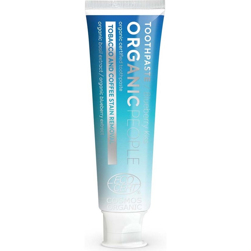 Läs mer om Organic People Toothpaste Blueberry Kiss 85 g