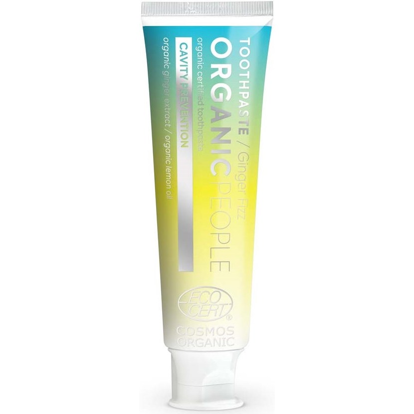 Läs mer om Organic People Toothpaste Ginger Fizz 85 g