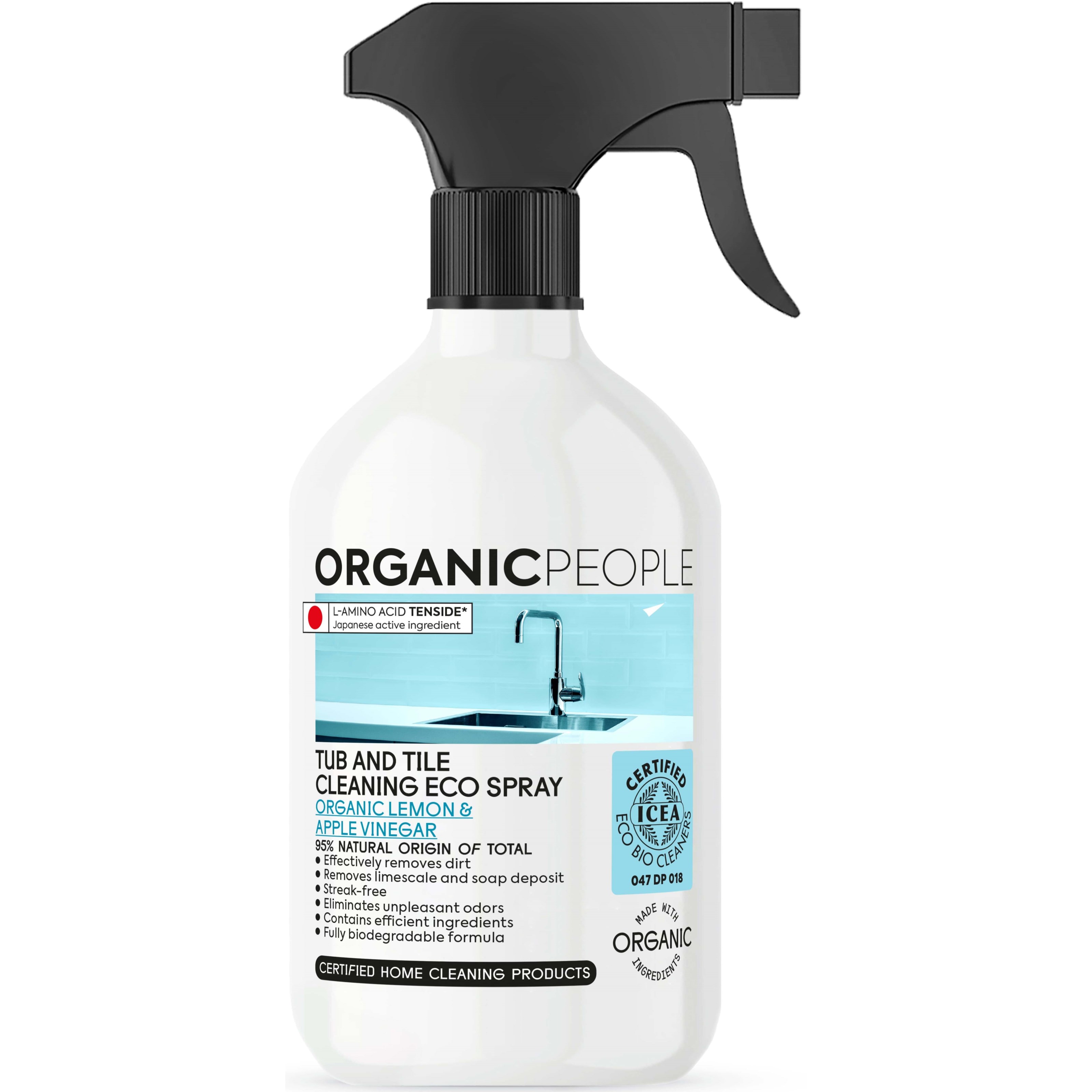 Organic People Tub And Tile Cleaning Eco Spray 500 ml