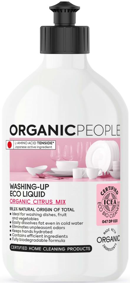 Organic People Washing-Up Eco Liquid Organic Citrus Mix 500
