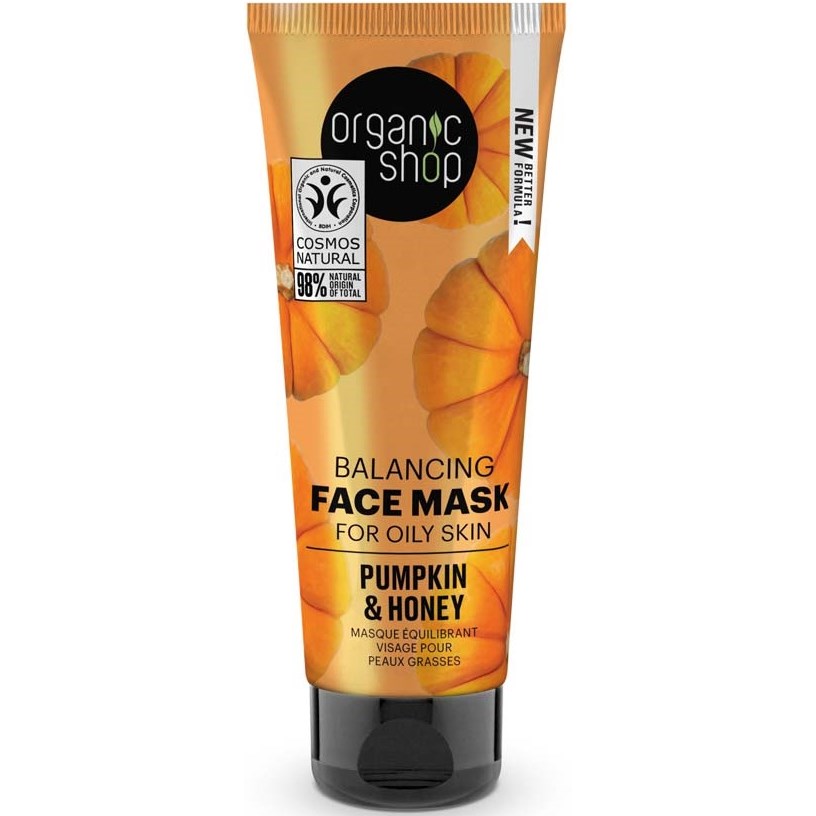 Organic Shop Balancing Face Mask Pumpkin & Honey 75 ml