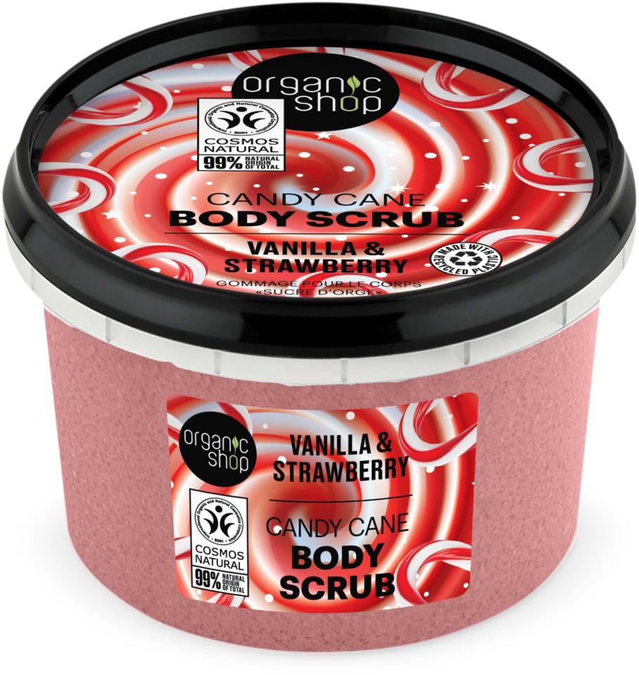 Organic Shop Body Scrub Candy Cane 250 ml
