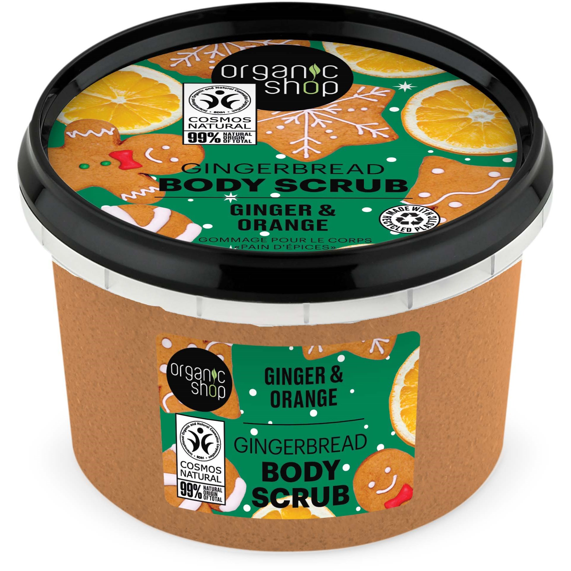 Läs mer om Organic Shop Body Scrub Gingerbread 250 ml