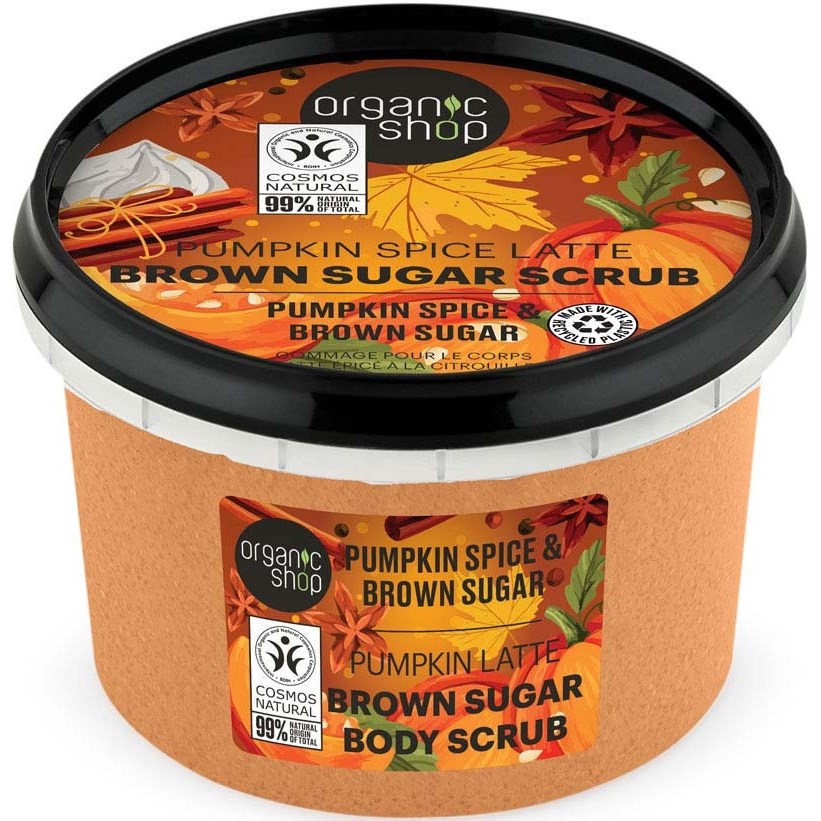 Läs mer om Organic Shop Brown Sugar Body Scrub Pumpkin Spice Latte 250 ml