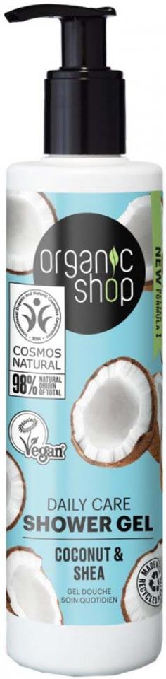 Organic Shop Daily Care Shower Gel Coconut & Shea 280 ml