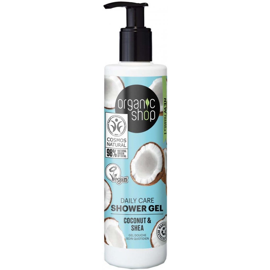 Läs mer om Organic Shop Daily Care Shower Gel Coconut & Shea 280 ml