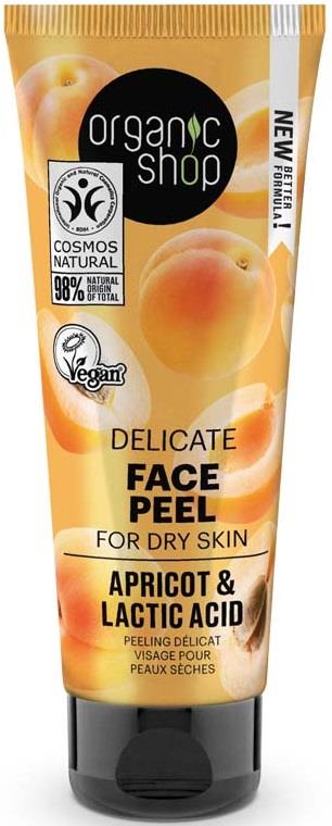 Organic Shop Delicate Face Peeling Apricot & Mango 75 ml