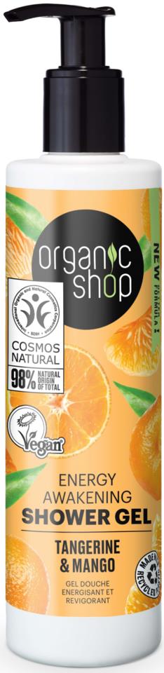 Organic Shop Energy Awakening Shower Gel Tangerine & Mango 280 ml