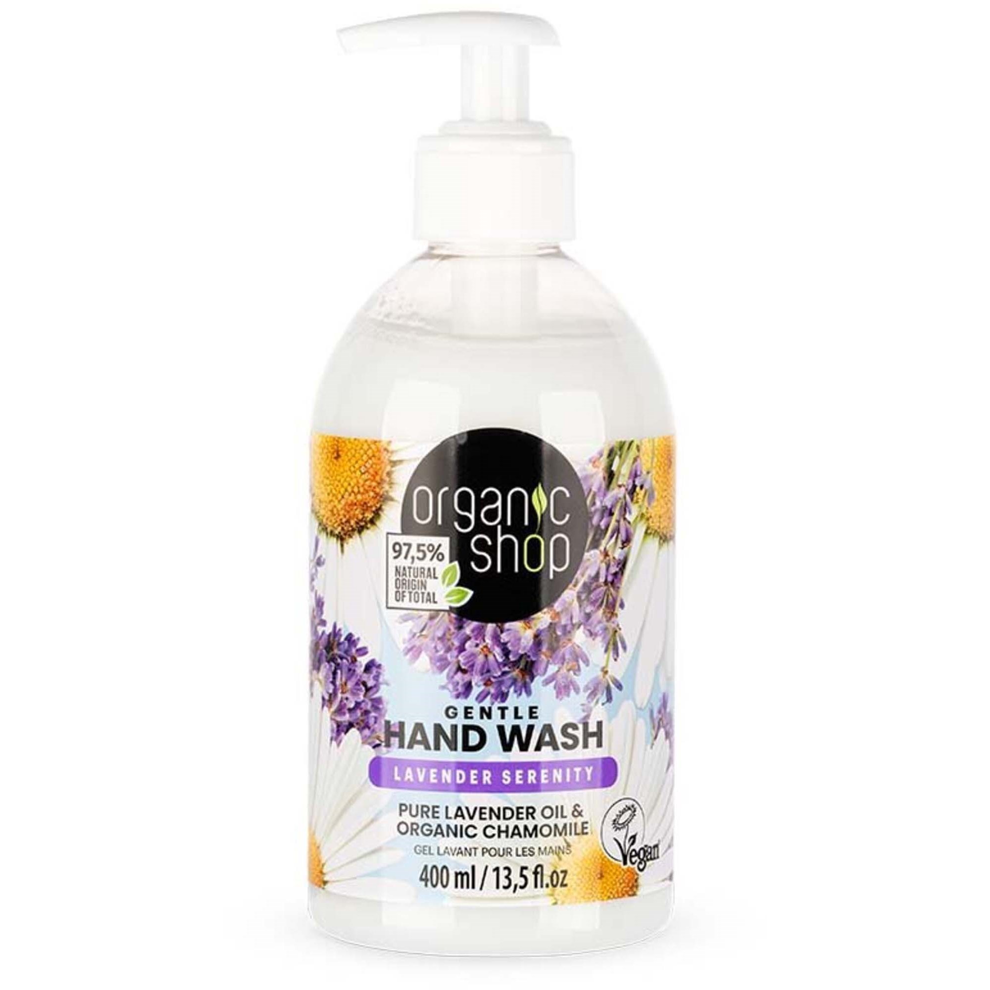 Organic Shop Gentle Hand Wash Pure Lavender & Organic Chamomile 4