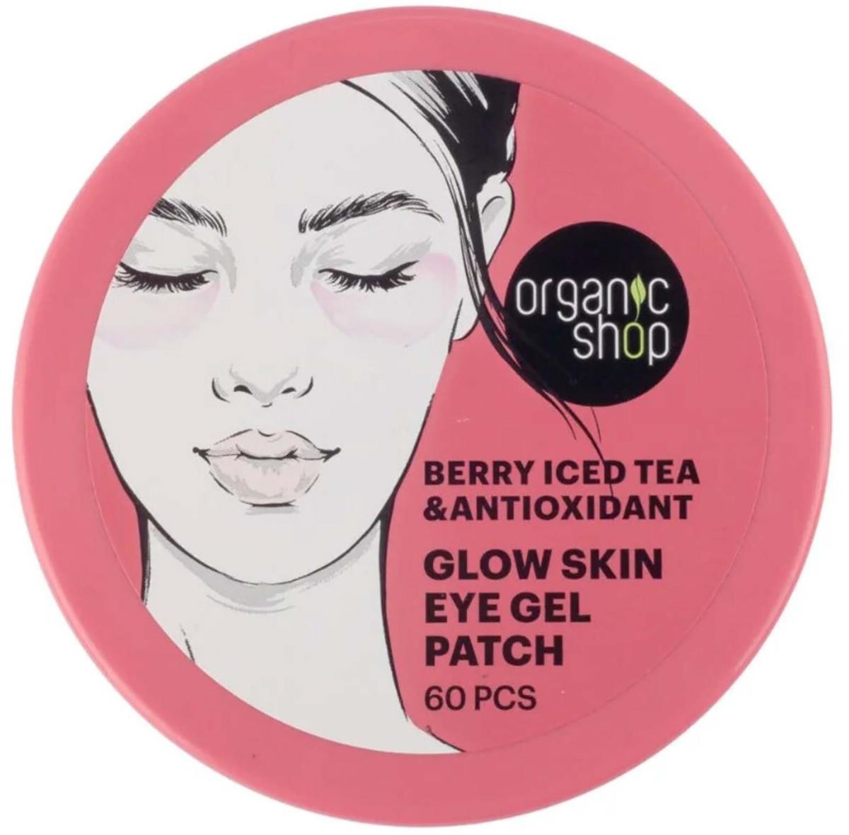 Organic Shop Glow Skin Eye Gel Patch 60 pcs