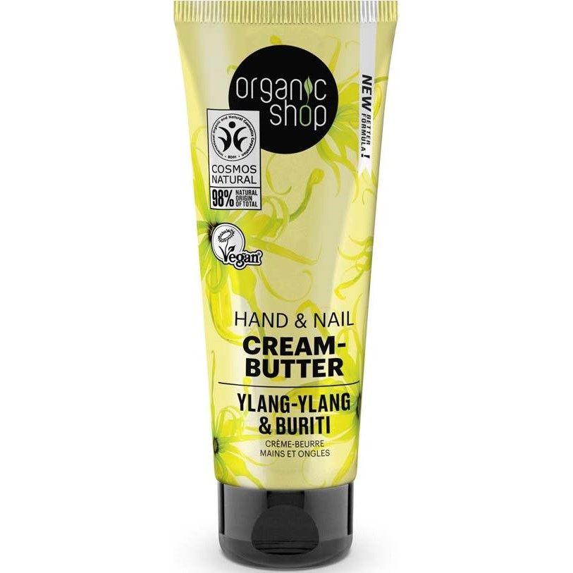 Läs mer om Organic Shop Hand & Nail Cream-Butter Ylang-Ylang & Buriti 75 ml