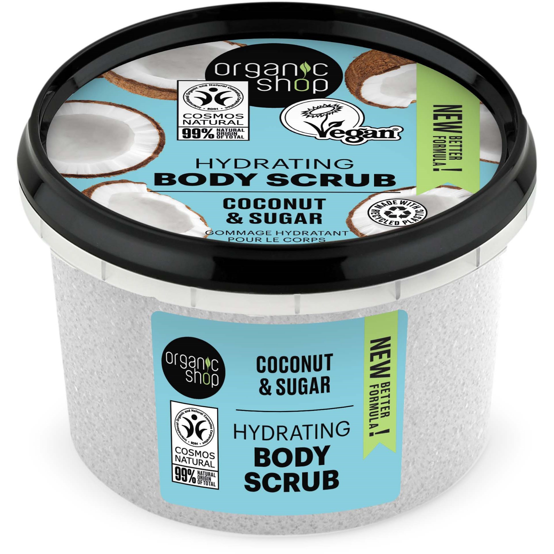 Läs mer om Organic Shop Body Scrub Coconut & Sugar 250 ml