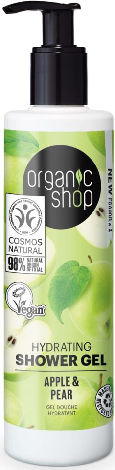 Organic Shop Hydrating Shower Gel Apple & Pear 280 ml