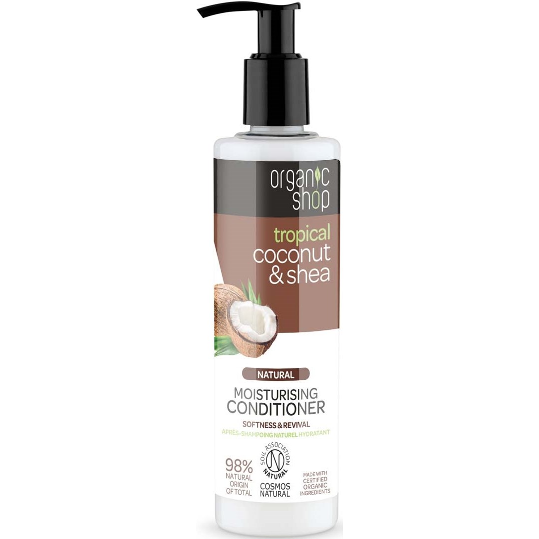 Läs mer om Organic Shop Moisturising Conditioner Coconut & Shea 280 ml