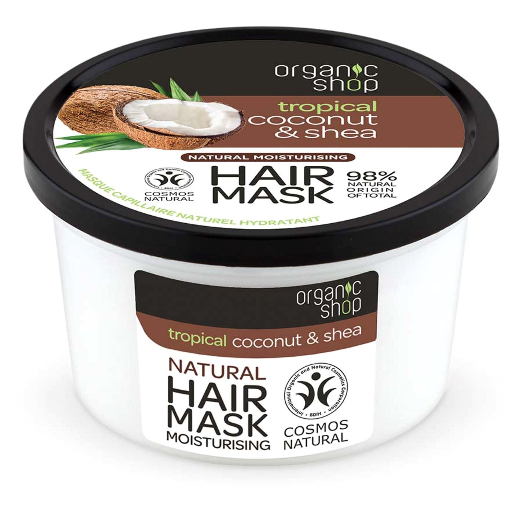 Organic Shop Moisturising Hair Mask Coconut & Shea 250 ml